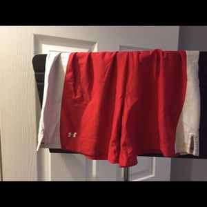 Red UnderArmour Shorts